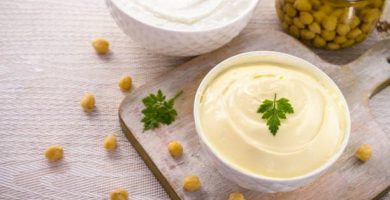 Mayonesa vegana en freidora de aire