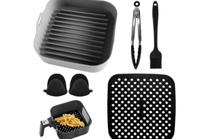 Olla de Silicona y Alfombrilla Reutilizables