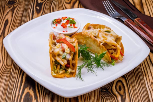 Receta de tacos en freidora de aire